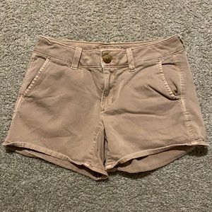 American eagle khaki shorts